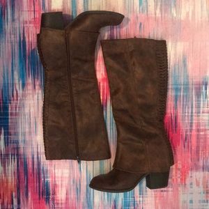 Brown Fergalicious Boots